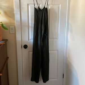 RARE green chaser silky basics jumpsuit green Kale